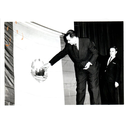 Corneliu Bogdan Romanian Ambassador at Yankton College 1967 Photo 5x7 TK1-P5