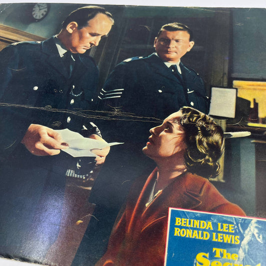 1958 The Secret Place Belinda Lee Ronald Lewis British Lobby Card 10 FL4