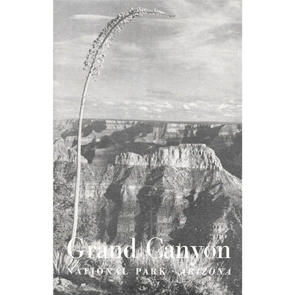 1949 Grand Canyon National Park Guide Booklet with Map - Arizona TJ7