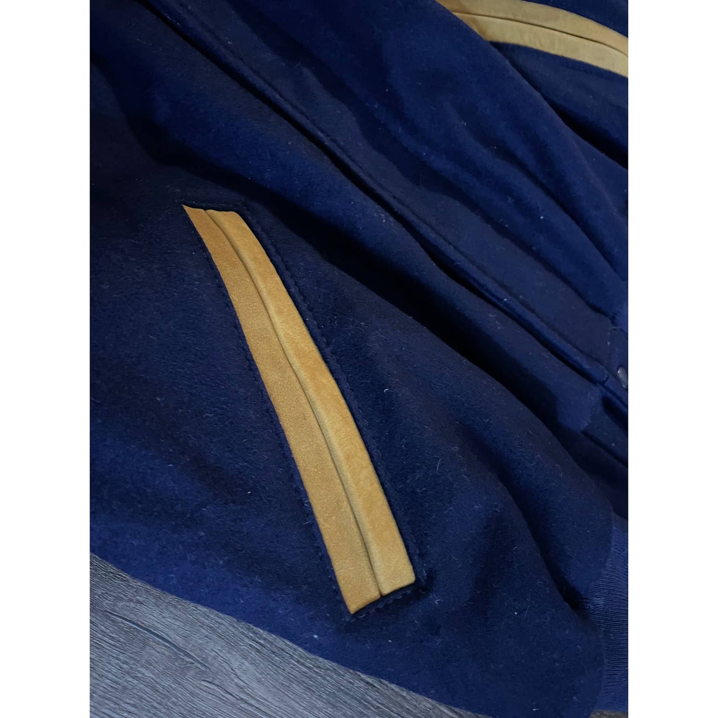 Vintage MSU Mississippi State Bulldogs Leather Varsity Jacket Coat Medium NEW