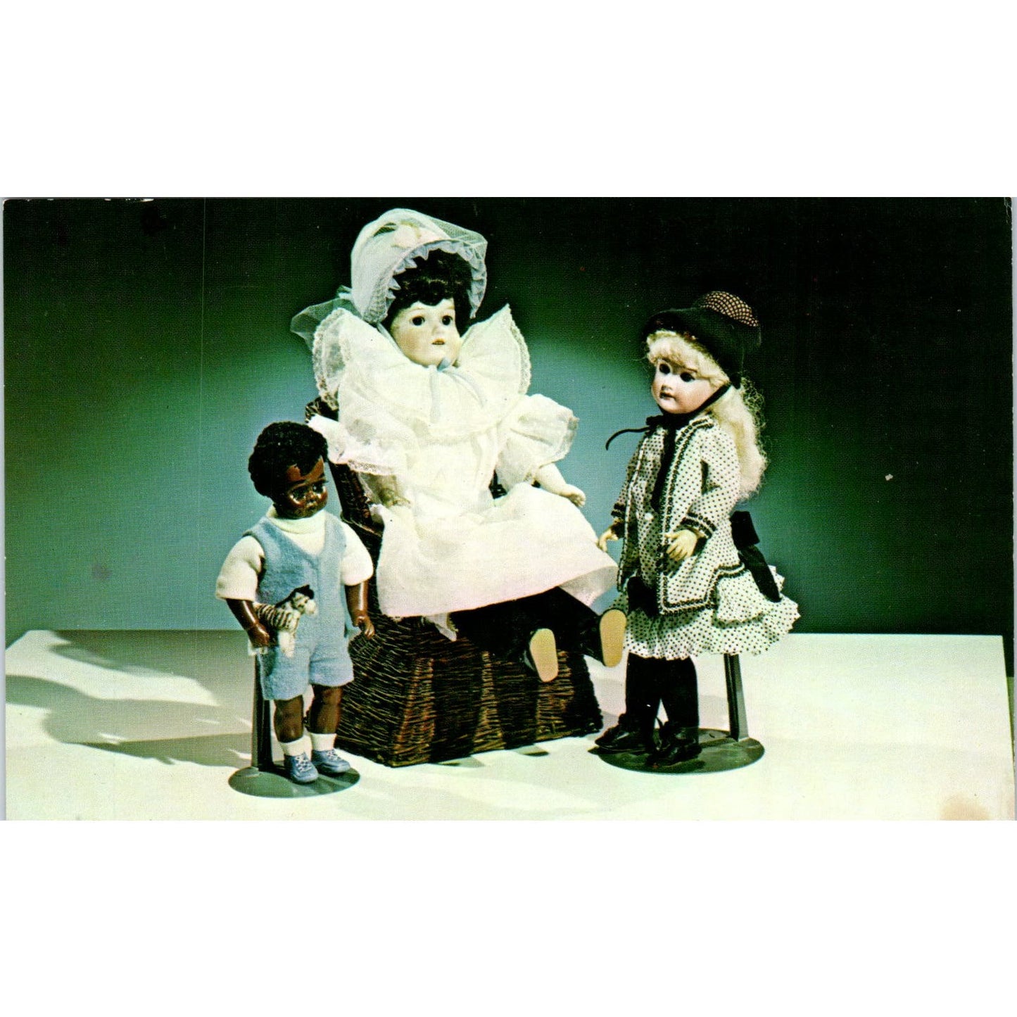 S.F.B.J. Doll, Arman Marseilles Doll, Nadia Doll by Sharon Johnson Postcard PB8