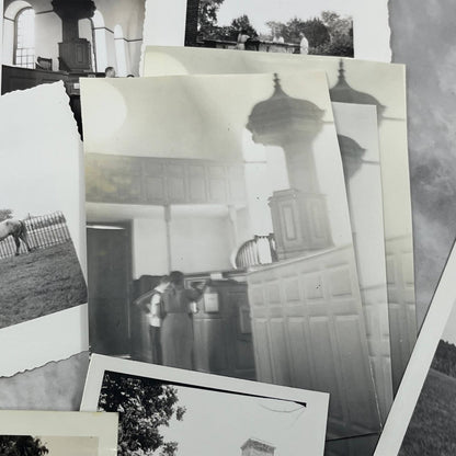 1930s Collection Photos White Stone VA Old Church at Irvington Ditchley TJ9-PG1