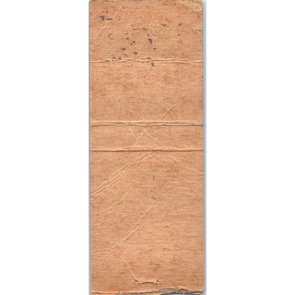 John R. Evans Leathers Camden NJ Advertising Matchbook Cover SA9-M1