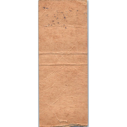 John R. Evans Leathers Camden NJ Advertising Matchbook Cover MM9-5
