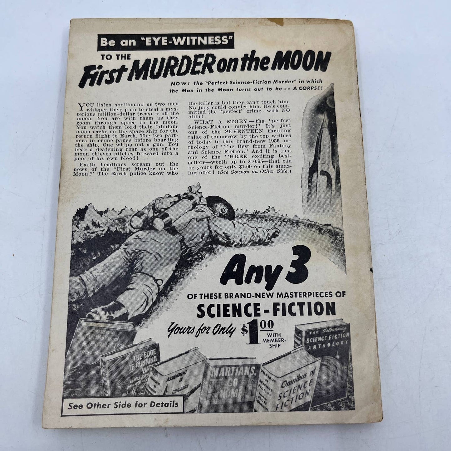 Galaxy Science Fiction Magazine No.51 Nov 1956 The Man Who Ate the World TC1