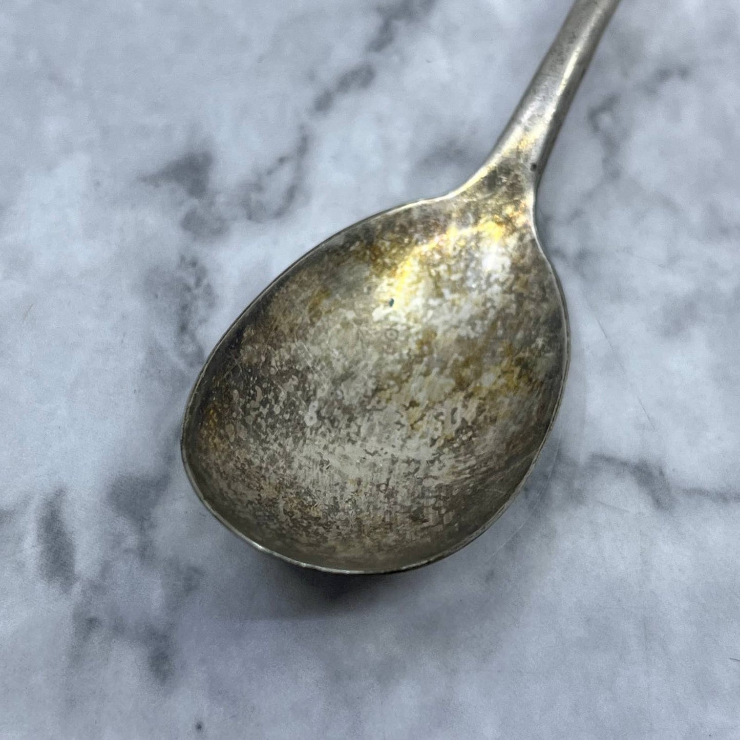 Vintage Noyes Silverplate Iced Tea Spoon 7" SE6-8