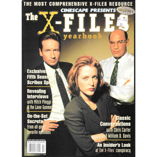 Cinescape Presents The X-Files Yearbook Magazine (1997) TJ7