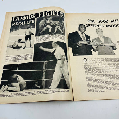 1955 June - The Ring Boxing Magazine – Rocky Marciano Don Cockell Cover TA5