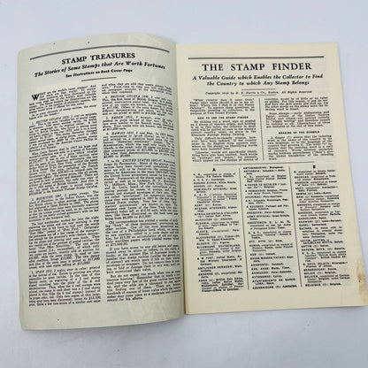 1946 The Stamp Finder Catalog H.E. Harris & Co. TB6