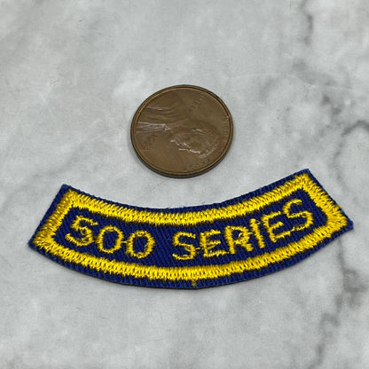 Vintage Embroidered Bowling Patch 500 SERIES SE7