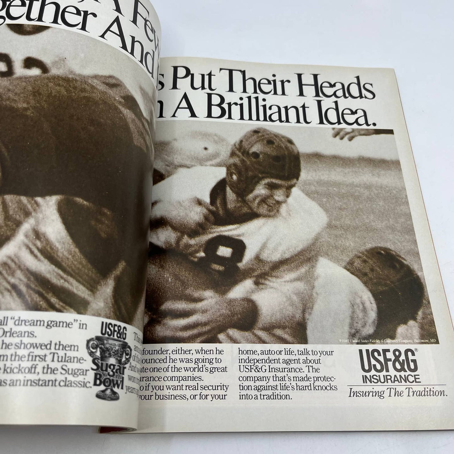 1987 Athlon’s Nebraska Cornhuskers & Big 8 Football Preview Magazine TH3