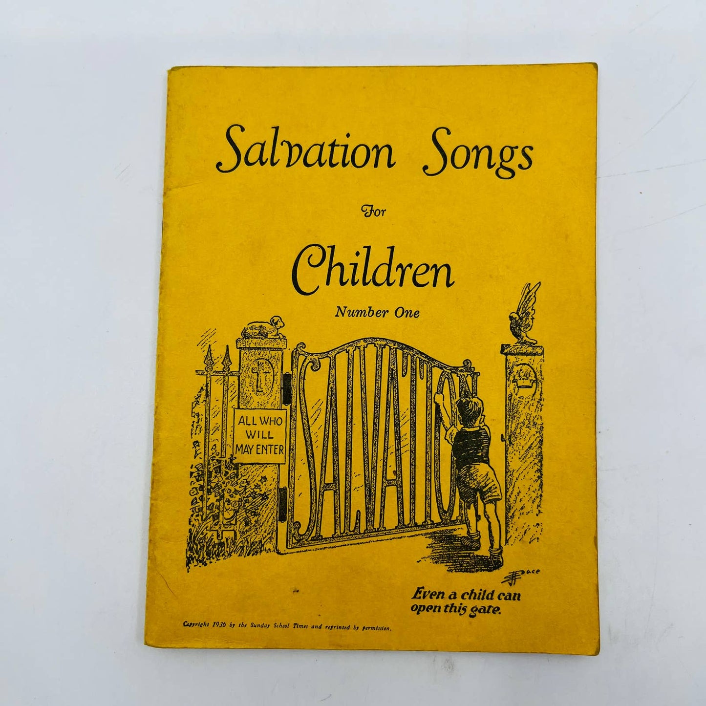 1939 Salvation Songs for Children Christian Song Booklet SA7