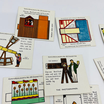Cope's Kenilworth Cigarette Trading Cards 1925 Country Fair - 25 Card Set SF4