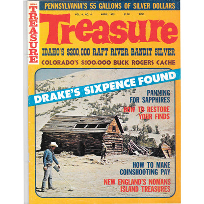 Treasure Magazine - Treasure Hunting Mining Metal Detecting April 1975 M4