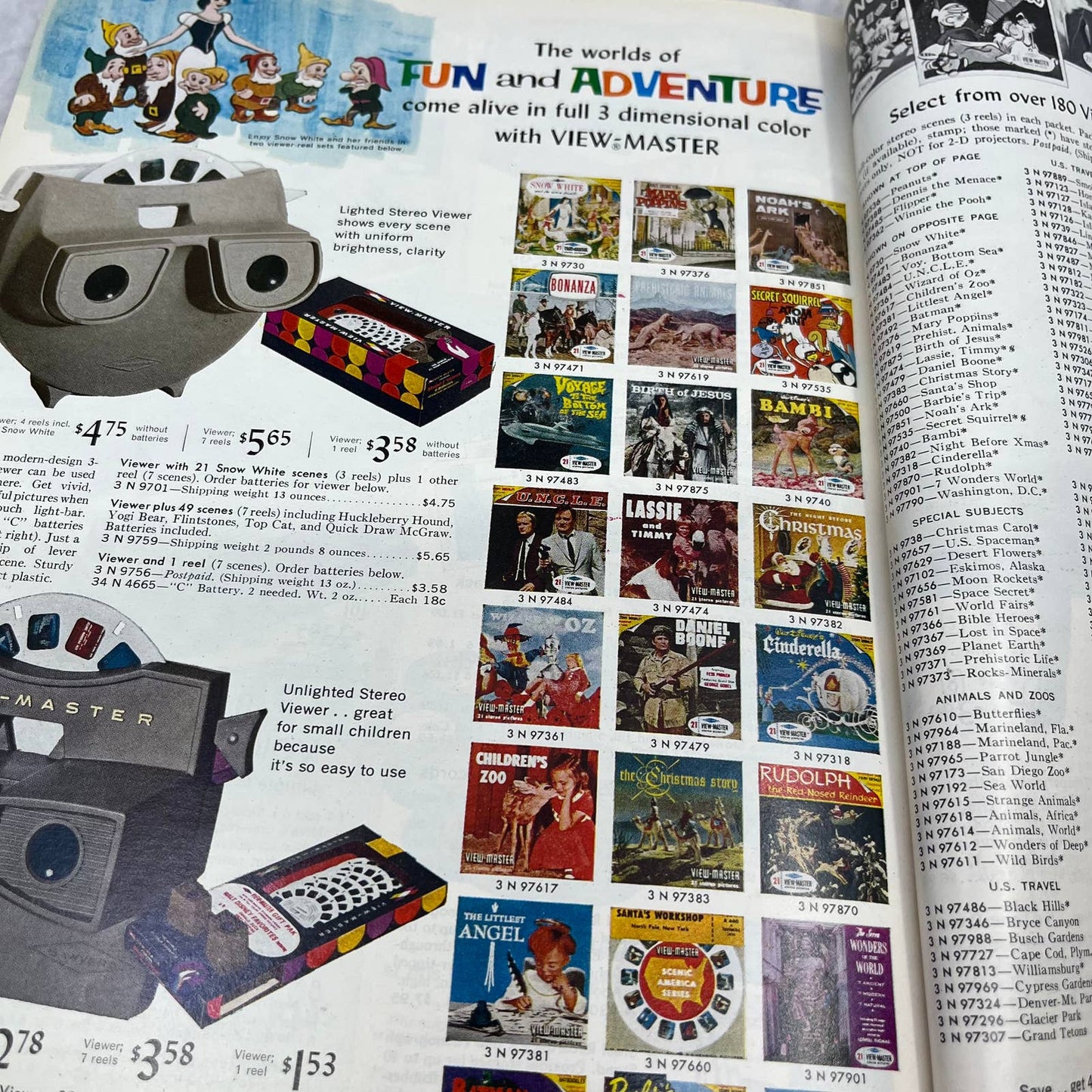 1967 Sears Christmas Wish Book Catalog GI Joe Barbie Toys Gifts S3