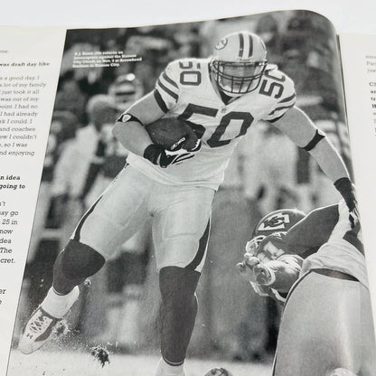 February 2008 Packer Report Green Bay Packers James Jones AJ Hawk Rodgers BA3