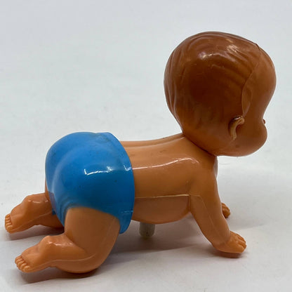1950s Wind Up Crawling Baby Boy Toy Made in Hong Kong TH9