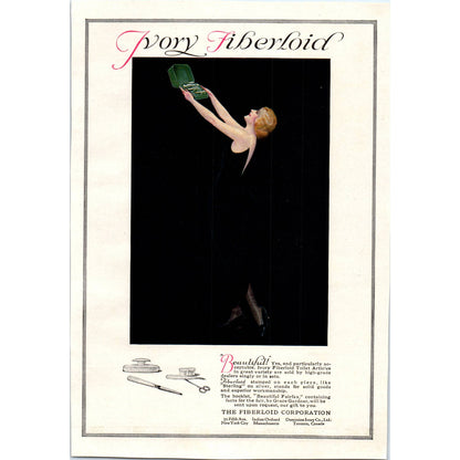 Glacier National Park - Great Northern Railway - 1921 Original Ad TJ7-L