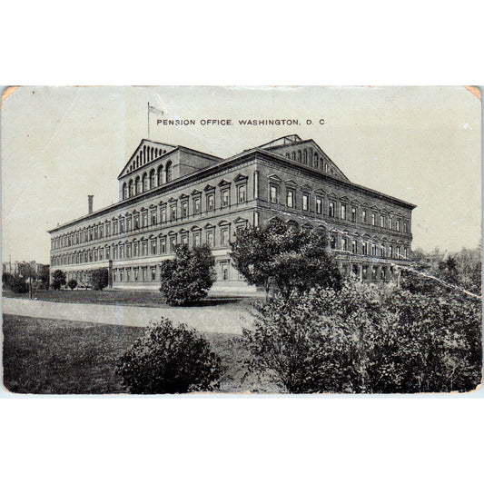 Pension Office Washington D.C. Original Postcard P1-16