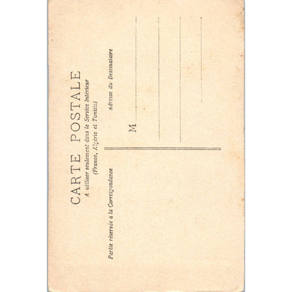 Antique Postcard RPPC French Victorian Lady Roesier Prof Stebbing SE8