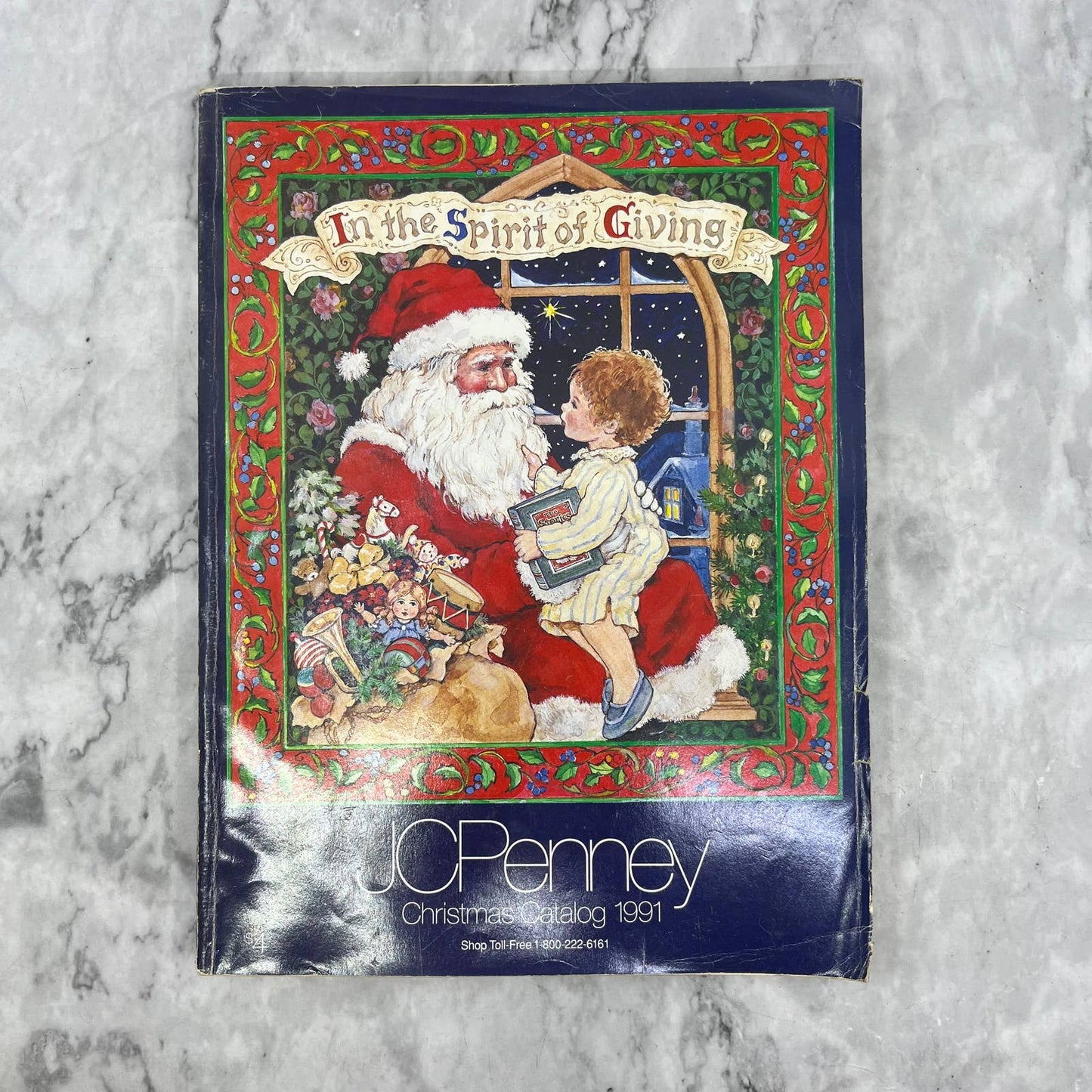 1991 JC Penny Christmas Wish Book Catalog - Great Vintage Toys & Gifts S1