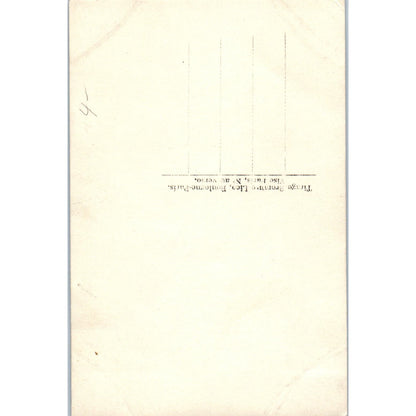 WII French Porte Bonheur Luck 4 Leaf Clover Elephant - Original Postcard TJ9-P1