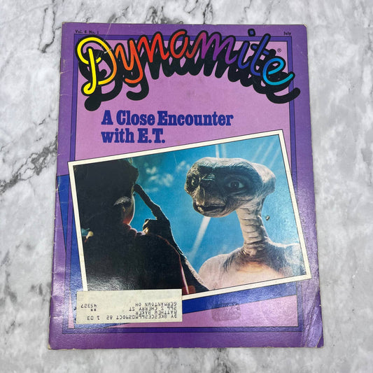Dynamite Magazine - A Close Encounter With ET - July 1982 Volume 6 #1 TJ4