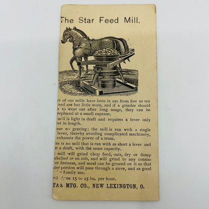 1880s Trade Card Wethersfield Onion Anthropomorphic Bugs Lexington OH AH9-M8