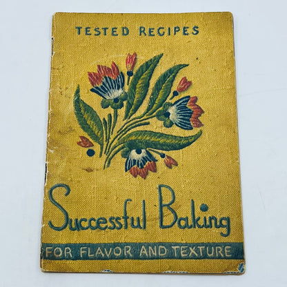 1930s Arm & Hammer Tested Recipes Successful Baking Recipe Book Booklet SA7-2