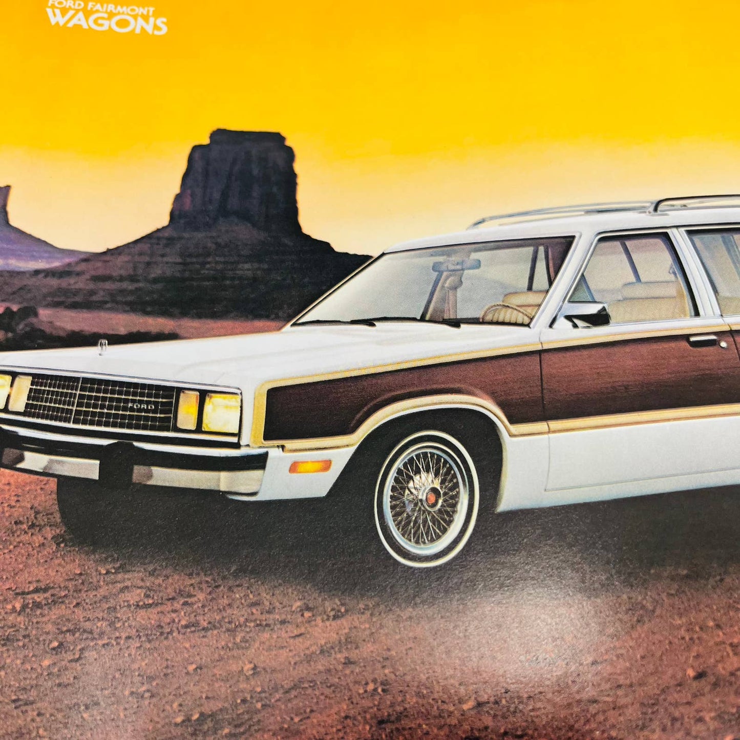 1978 Ford Wagon Pinto Squire LTD Dealer Sales Brochure Full Color Pictures BA3