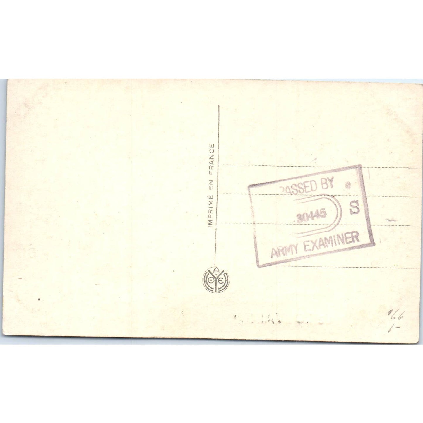 Une Pensee de Louvain A. Noyer French Original Postcard TK1-P12