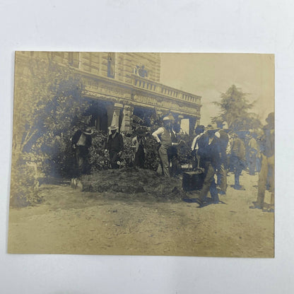 1903 Original Photograph San Luis Potosi Mexican National Railroad Station AC7