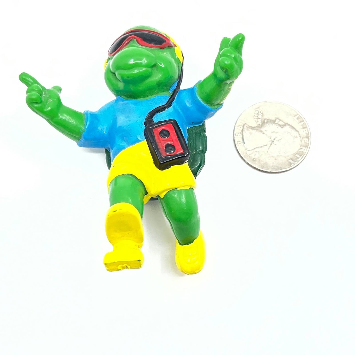 Ultra Rare Vintage 90´s Teenage Mutant Ninja Turtles Tmnt Knock Off Figure SD7