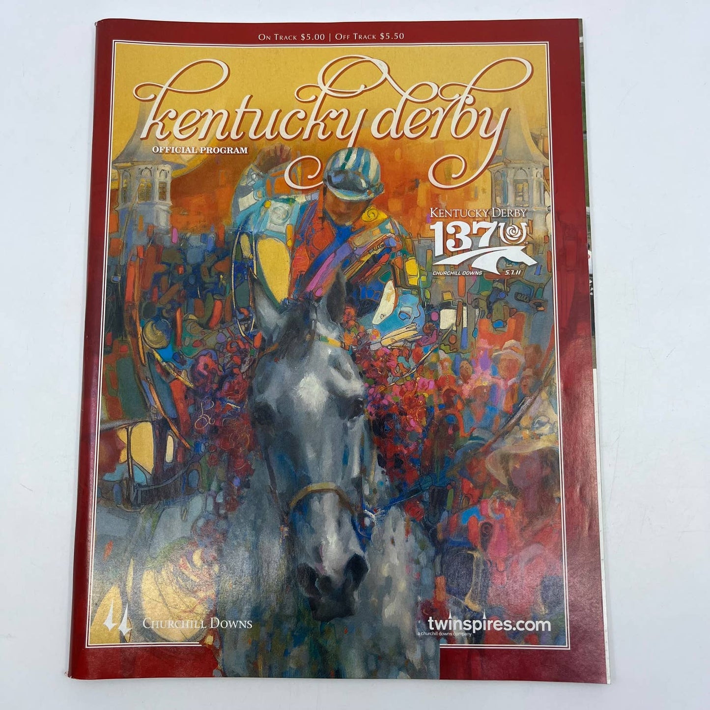 Kentucky Derby Official Program 137th Saturday May 7, 2011 Churchill Downs TH7