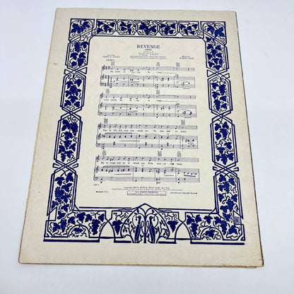 1928 Sheet Music Where the Shy Little Violets Grow Harry Warren Gus Kahn TF9