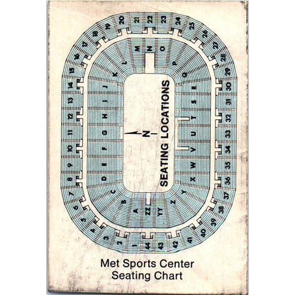 1973-74 Minnesota North Stars Hockey Pocket Schedule Twin City Federal TK1-P3