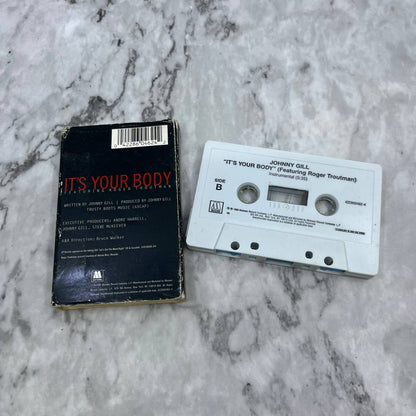 Johnny Gill ft. Roger Troutman - It's Your Body Cassette Tape Single TJ4