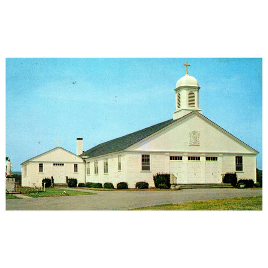 Vintage Postcard - St. Bonaventure's Church Manomet Plymouth Mass TJ7-1