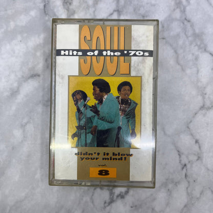 Soul Hits of The '70s vol. 8 Cassette Tape 1991 TI8-1