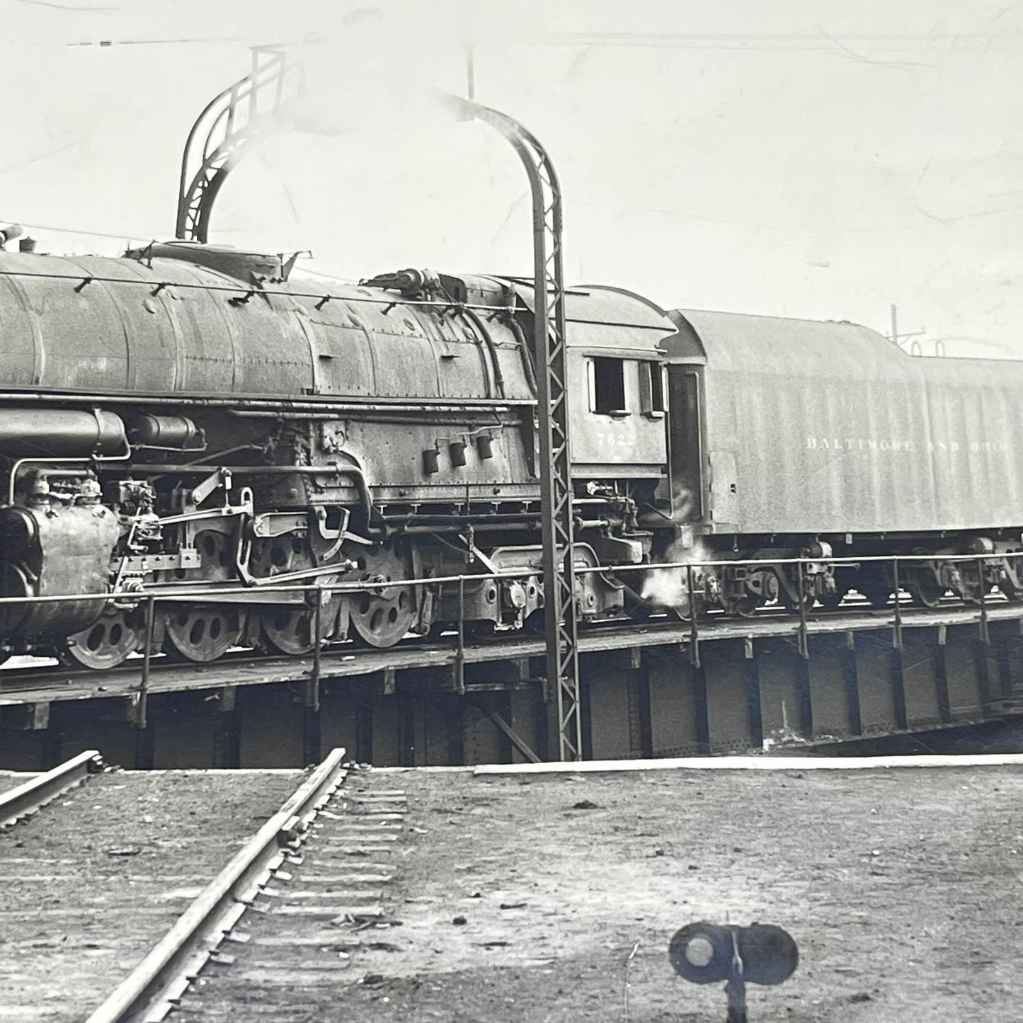 B&O Railroad Baltimore and Ohio RR Vintage Train Photo 8x10” AB1