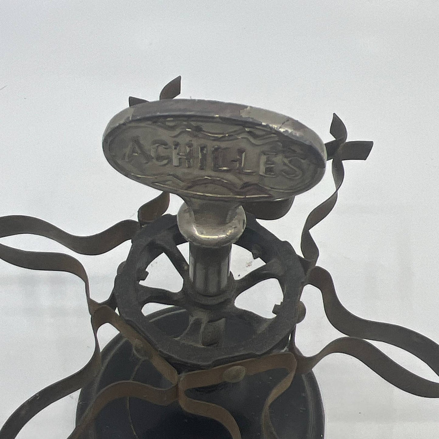 c1950 Achilles Rubber Stamp Seal Holder Carousel Stand TH2
