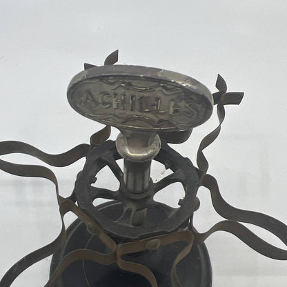 c1950 Achilles Rubber Stamp Seal Holder Carousel Stand TH2