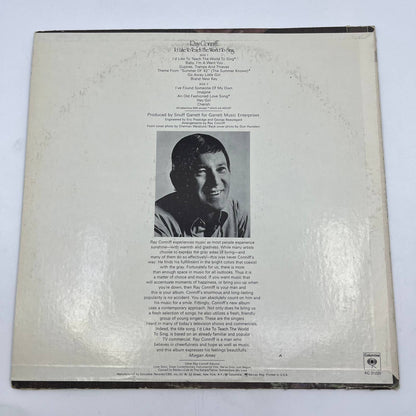 Ray Conniff I’d Like to Teach the World to Sing Record Signed Authenticated TH3
