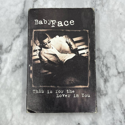 Baby Face - This is for the Lover in You Cassette Tape Single Epic 1996 TJ4