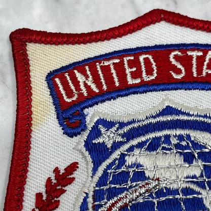 Vintage Embroidered Bowling Patch WIBC United States 10 Pin SE7