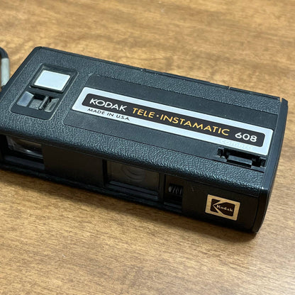 Vintage Kodak Tele-Instamatic 608 Pocket 110 Point & Shoot Pocket Camera TB8