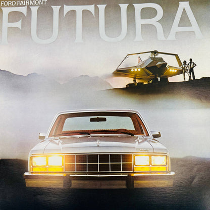 1978 Ford Fairmont Futura Dealer Sales Brochure Full Color Pictures Fold Out BA3