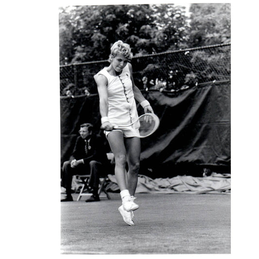 1970s Original Press Photo Women's Tennis Chris Evert ~8x10" AD2