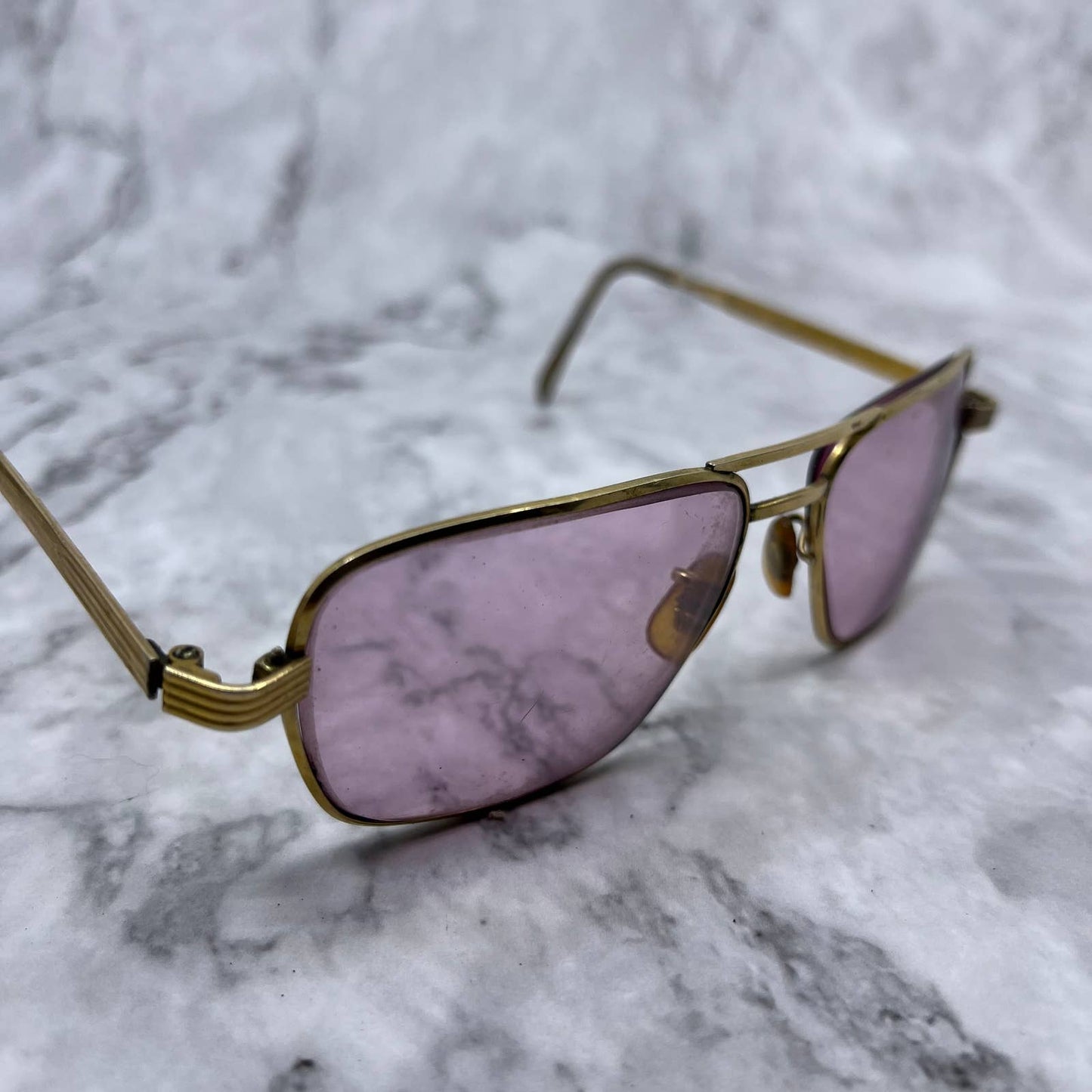 1950s VICTORY 1/20 12K Gold Filled 5 1/2 Aviator Sunglasses SE9