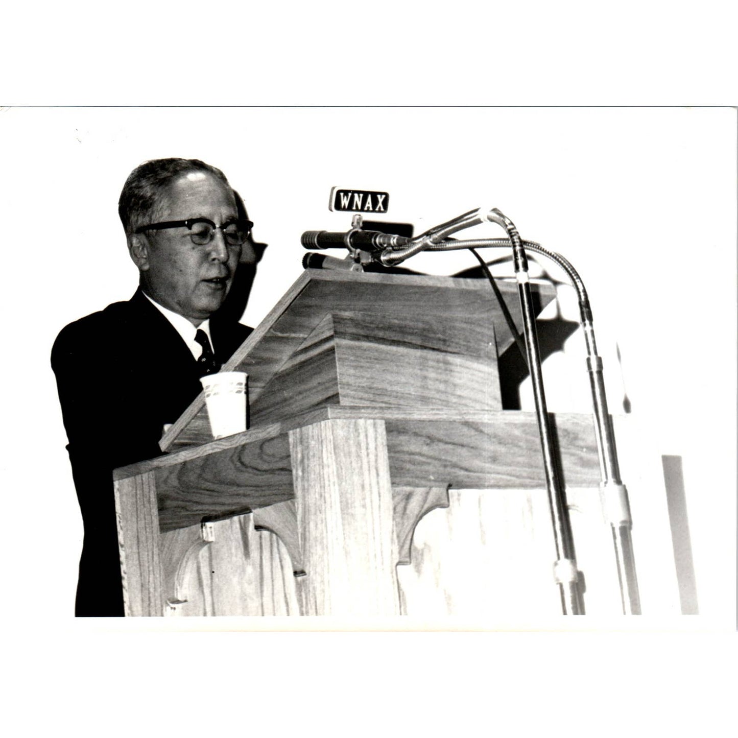 Ryuji Takeuchi Japan Ambassador Yankton College Convocation 1966 Photo TK1-P5